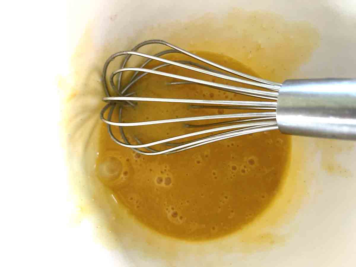 eggs yolks in a bowl.