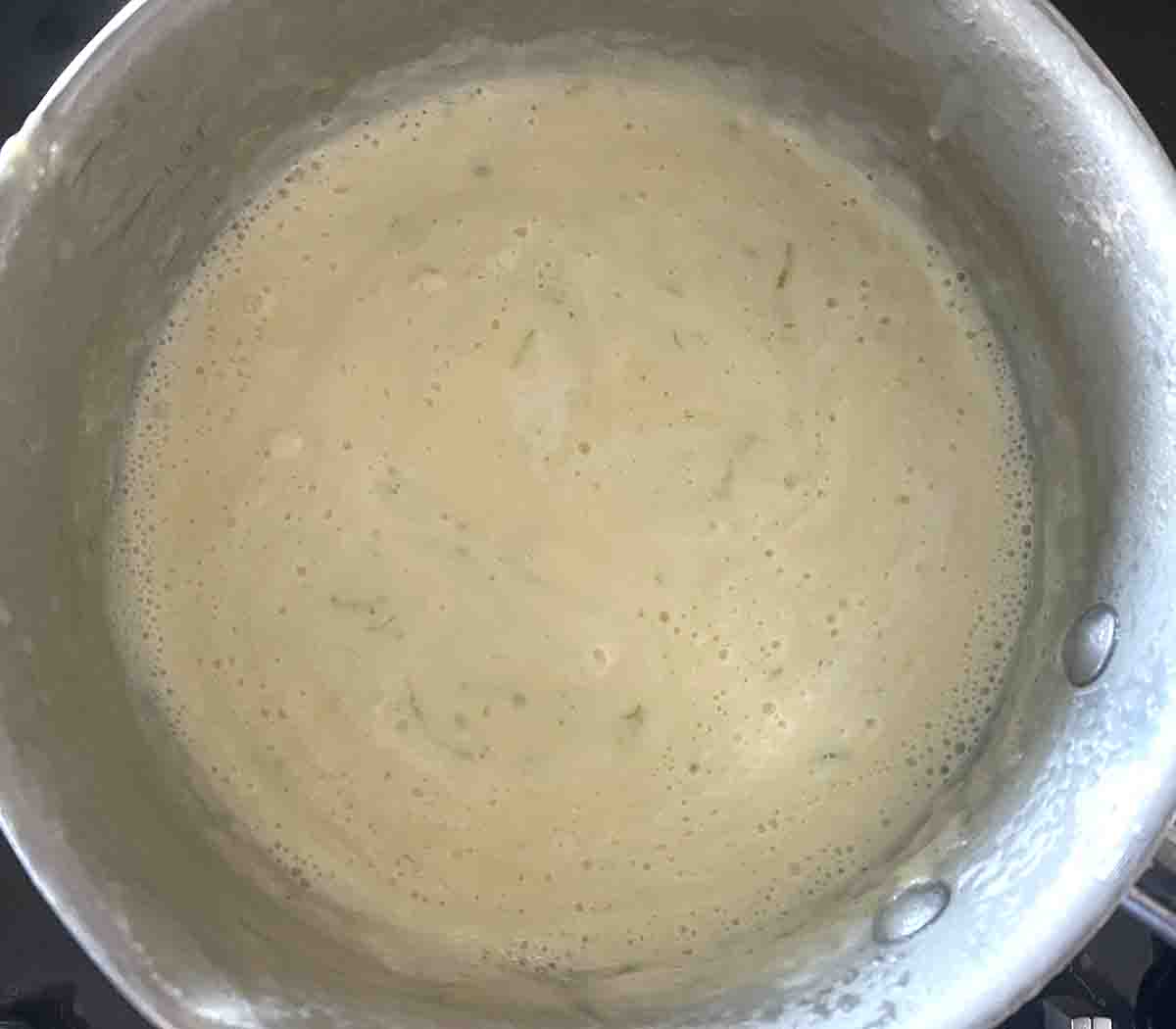 crema with lime added.