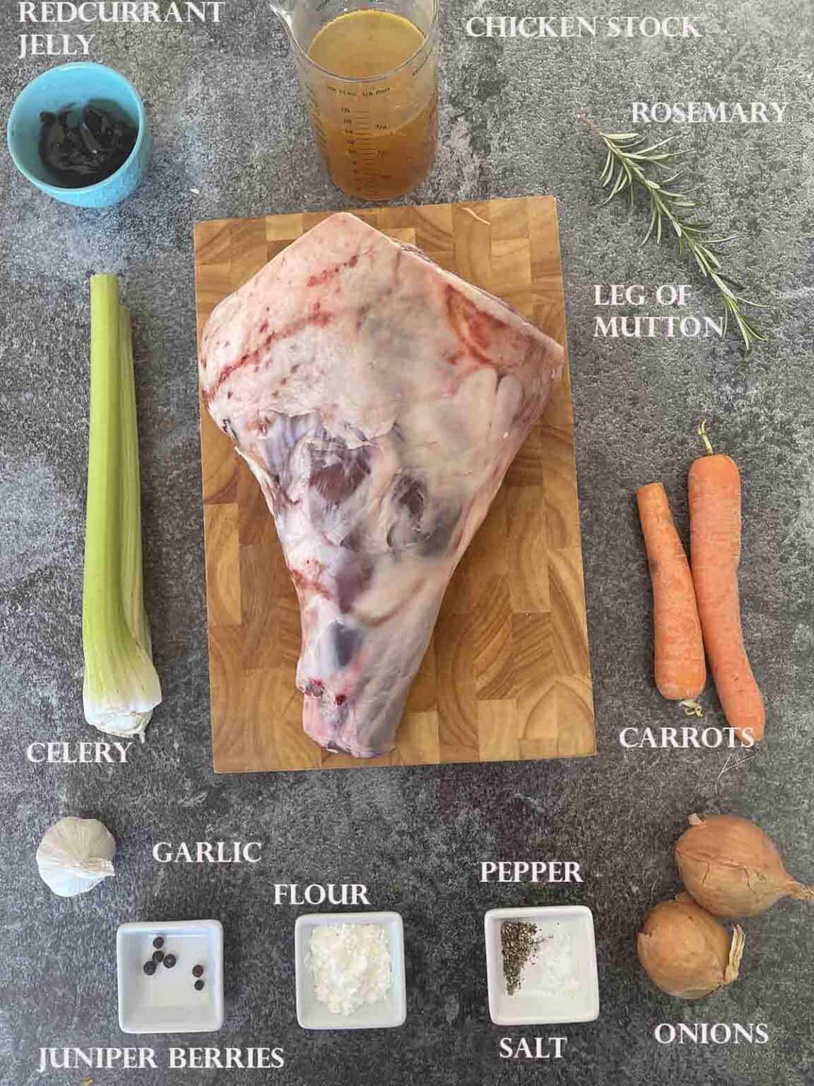 Roast Mutton - Great British Recipes